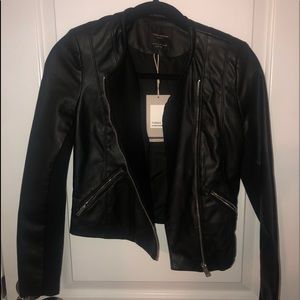 NWT Zara leather jacket